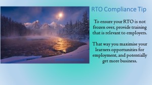 RTO Compliance Tip